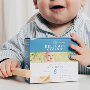 Bellamy's Organic Milk Rusks 6 Pack