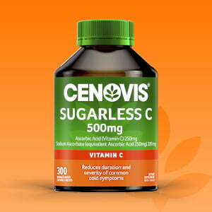 Cenovis; Cenovis Sugarless C 500mg; Cenovis Vitamin C; Vitamin C tablets; Vitamin C supplements